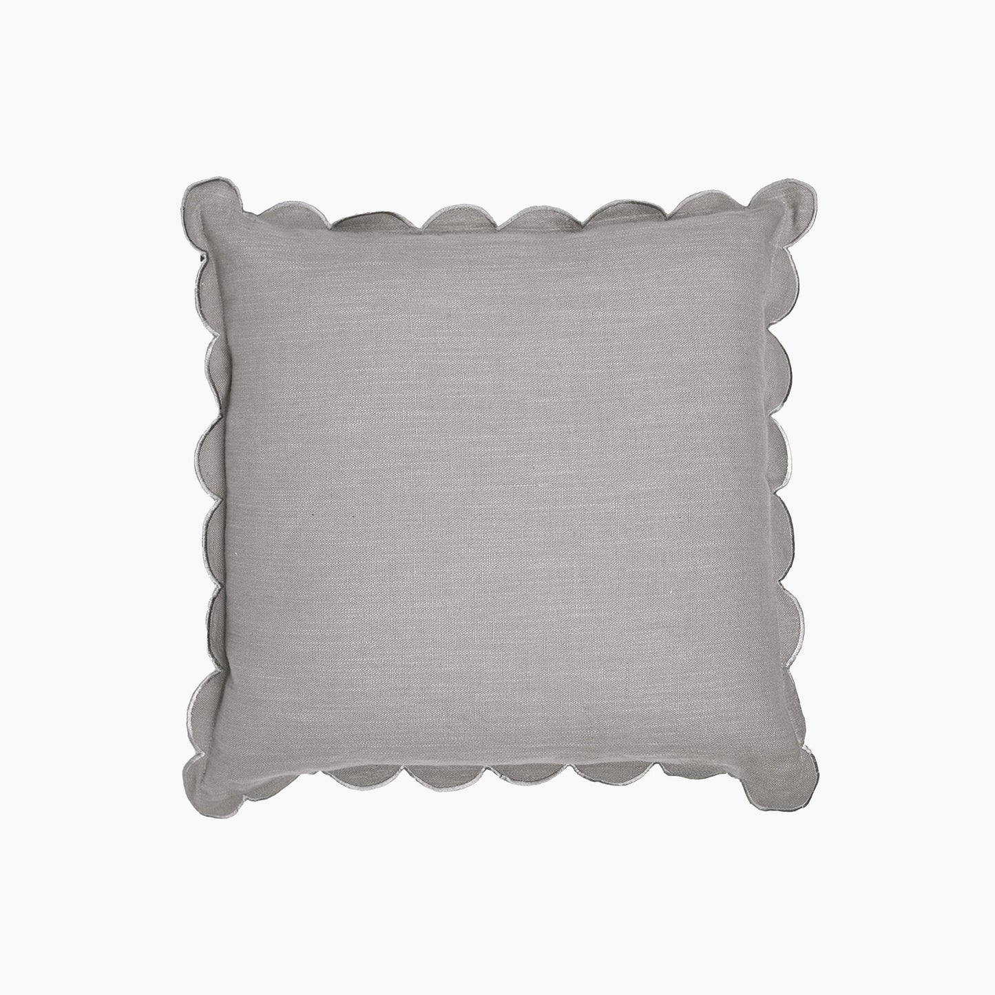 Holborn Cotton - Linen Grey Cushion - Skandi London