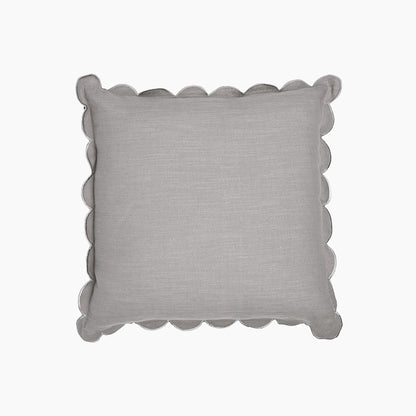 Holborn Cotton - Linen Grey Cushion - Skandi London