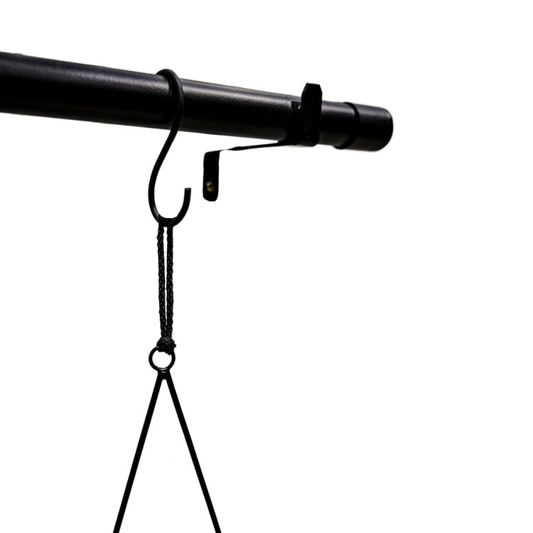 Linear Hanging Planters 81CM Black and Gold - Skandi London