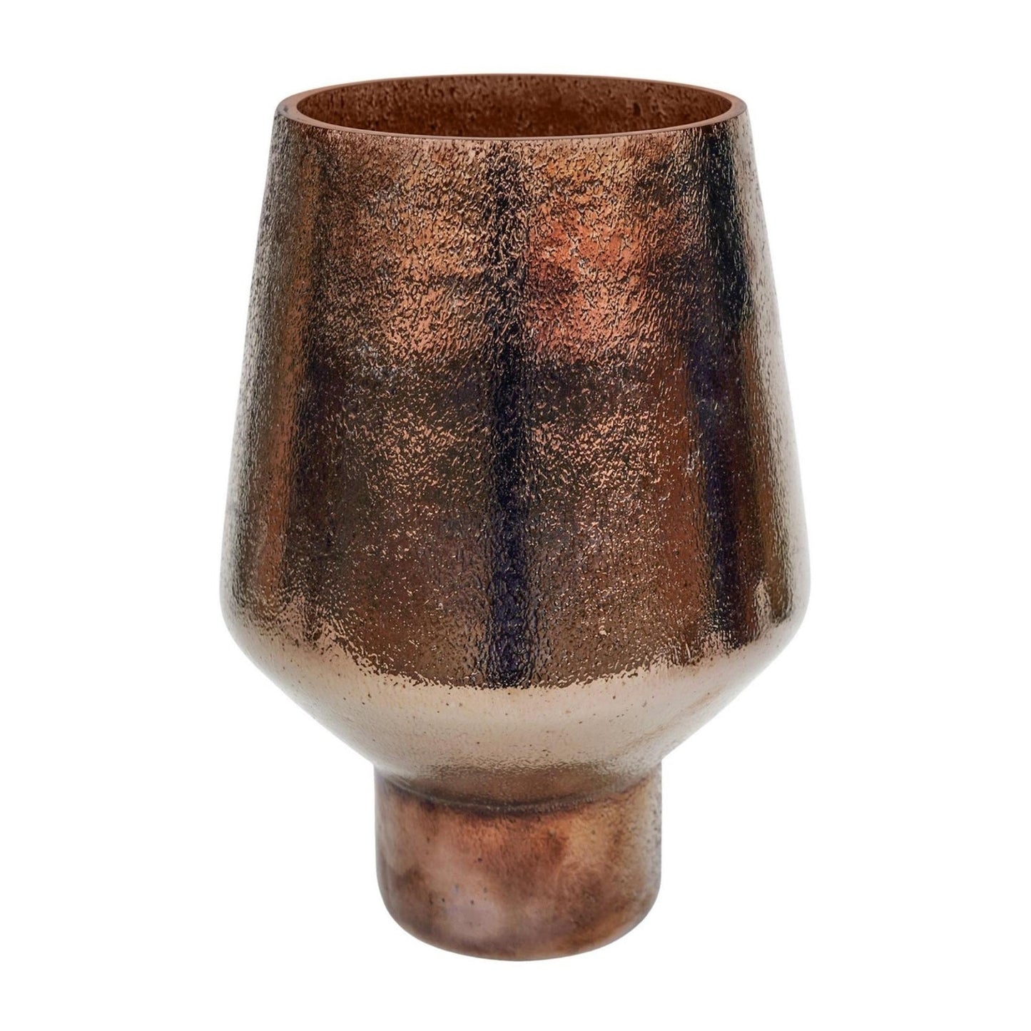 Avald Tall Curved Bronze Vase Tall - Tall - Skandi London