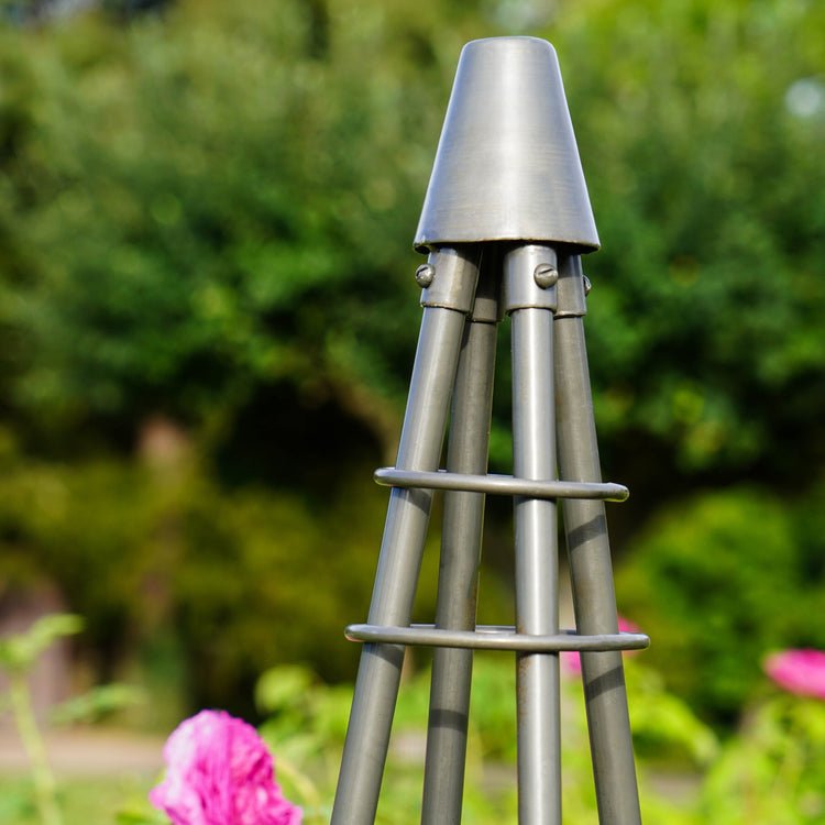Outdoor Climber Tripod Zinc H120cm W30cm - Skandi London
