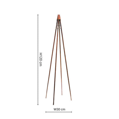 Outdoor Climber Tripod Bronze H120cm W30cm - Skandi London