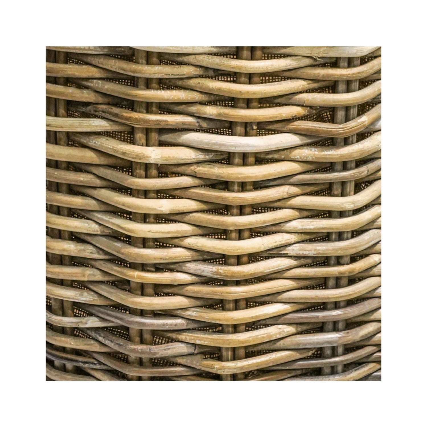 Esbjerg Log Basket Round with Lining - Skandi London