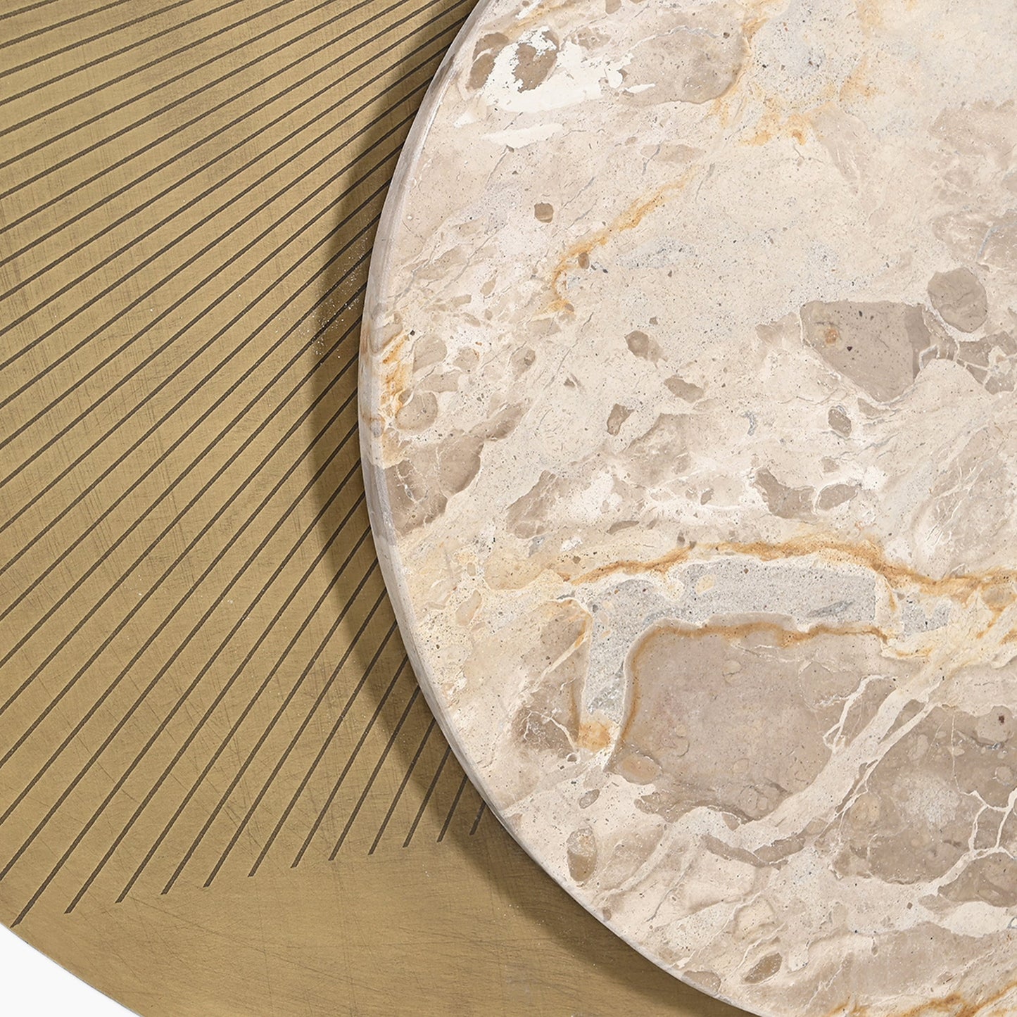 Wembley Wall Panel With Marble Inlay (Set of 3) - Skandi London