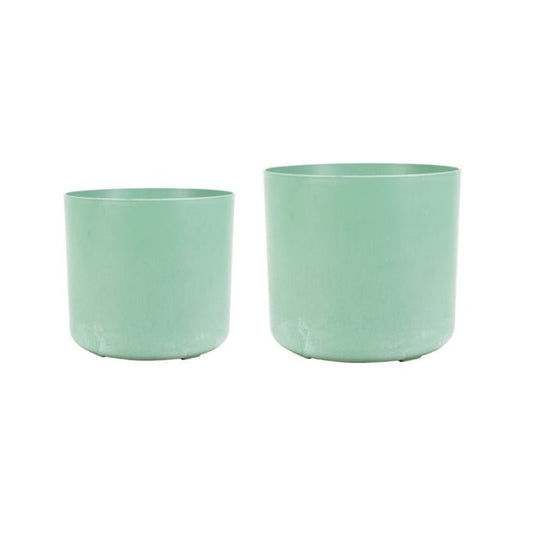 Celine Set of Two Recycled Thyme Planters - Skandi London
