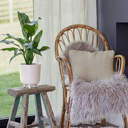 Alfta Ivory Speckled Planter Medium - Medium - Skandi London