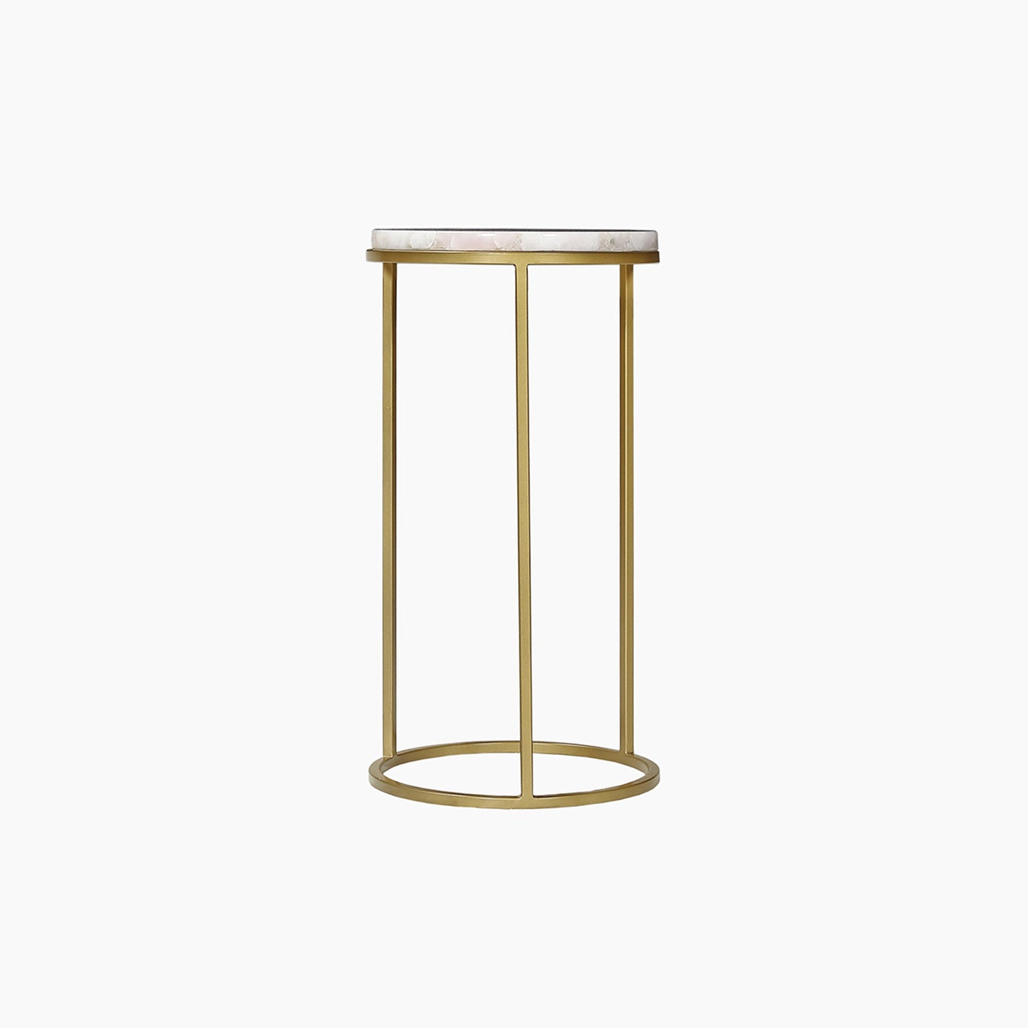 Temple Rose Quartz End Table - Skandi London