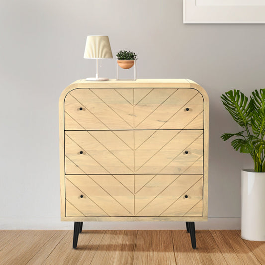 Islington Three Chest Of Drawers - Skandi London