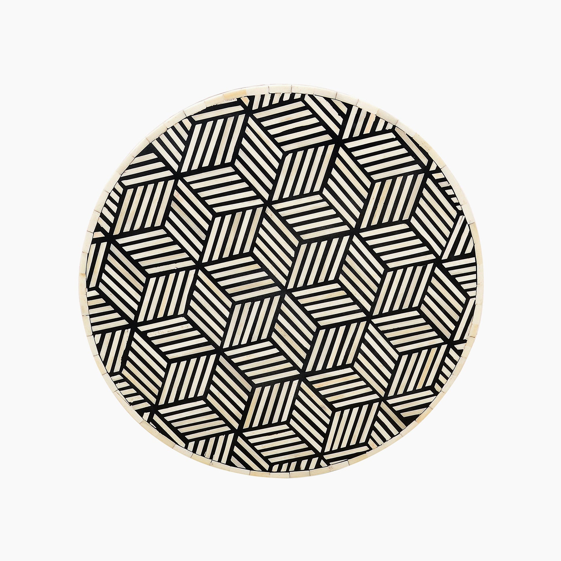 Richmond Bone Inlay End Table - Skandi London