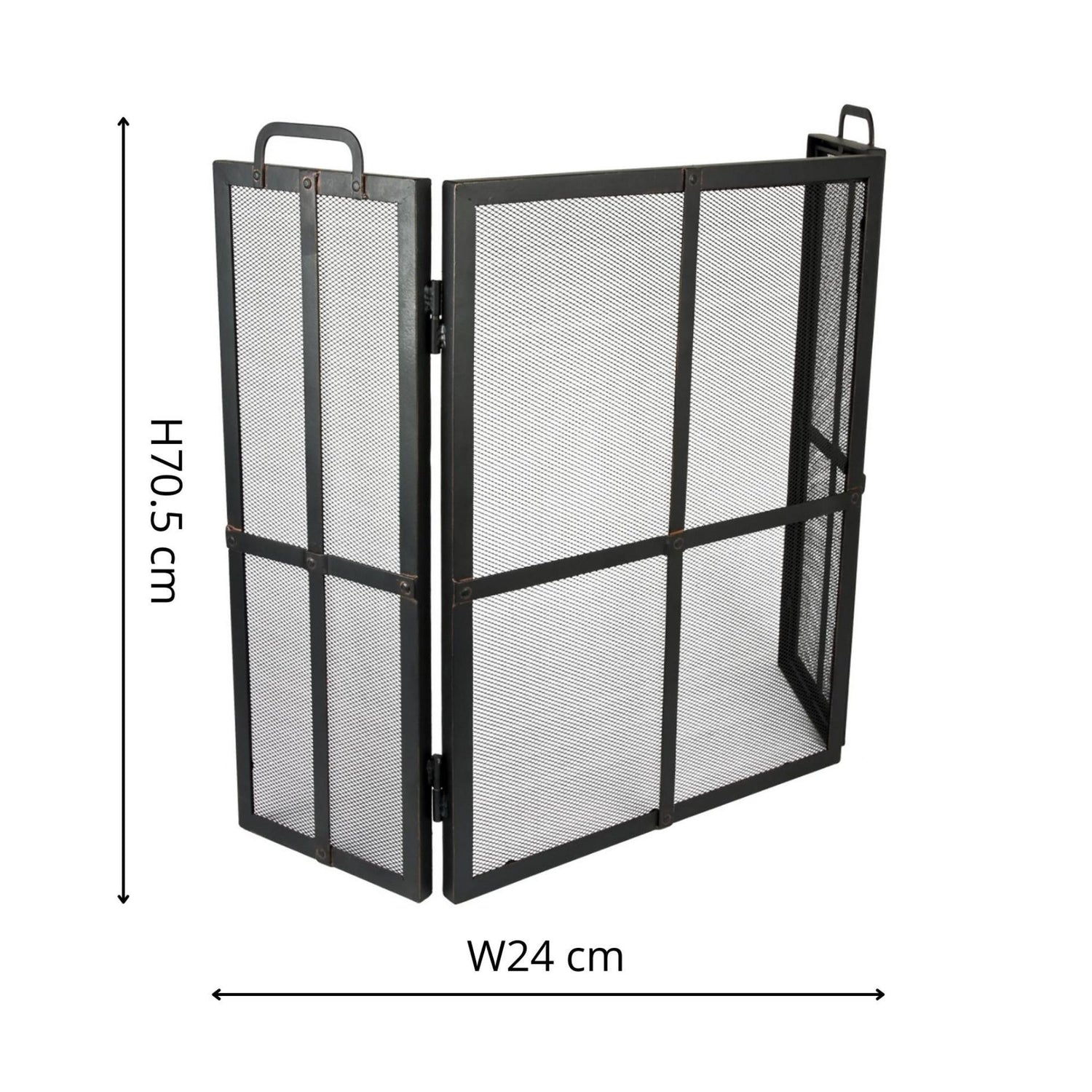 Horsens Iron Fire Screen Surround - Skandi London