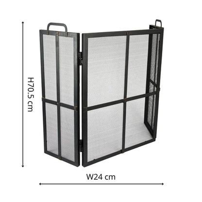 Horsens Iron Fire Screen Surround - Skandi London