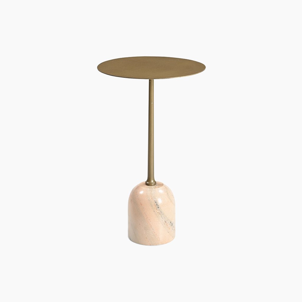 Stockwell Marble Base Set of 3 End Tables - Skandi London