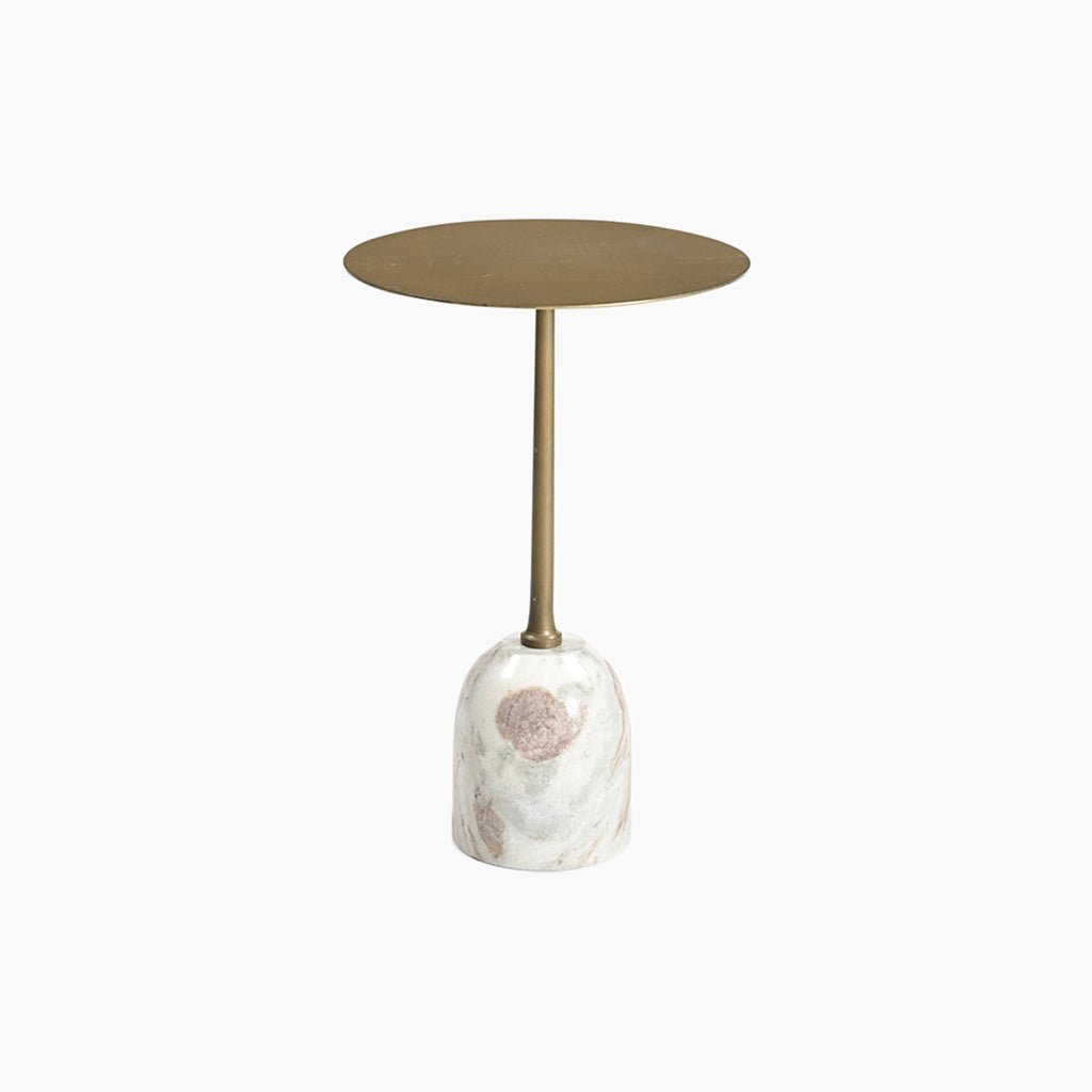 Stockwell Marble Base Set of 3 End Tables - Skandi London