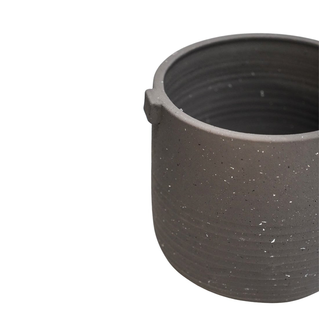 Viveca Terrazzo Handle Planter Slate - Large - Skandi London