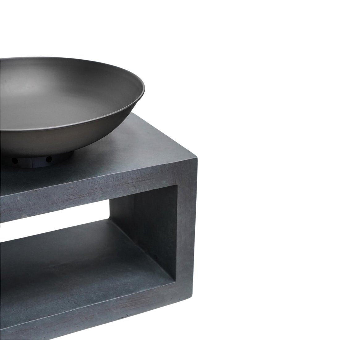 Tyw Fire Pit & Rectangle Console Granite - Skandi London