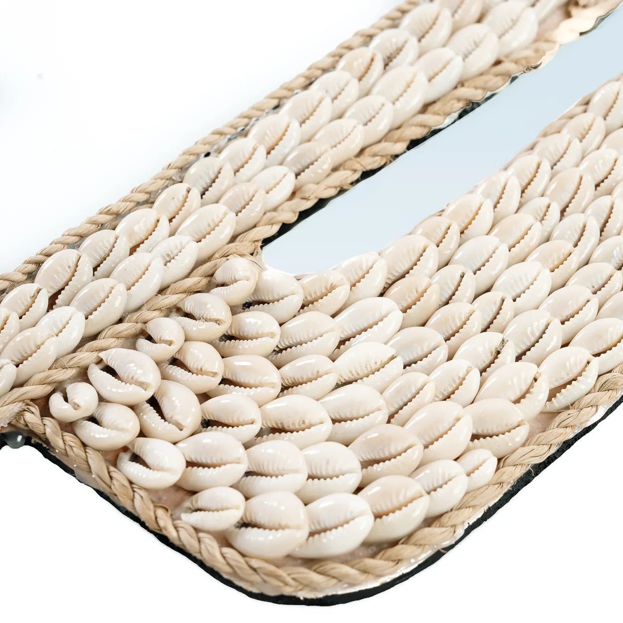 The Cactus Shell Mirror - White - Skandi London