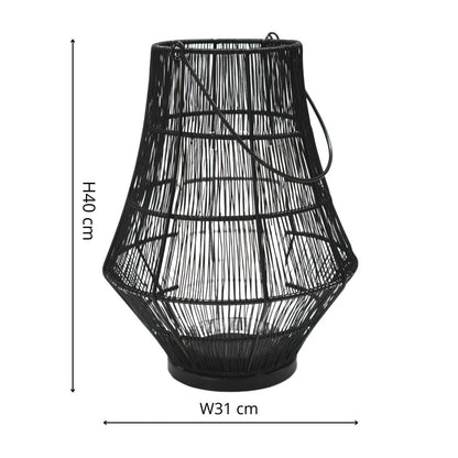 Vega Curve Wirework Lantern - Large - Skandi London