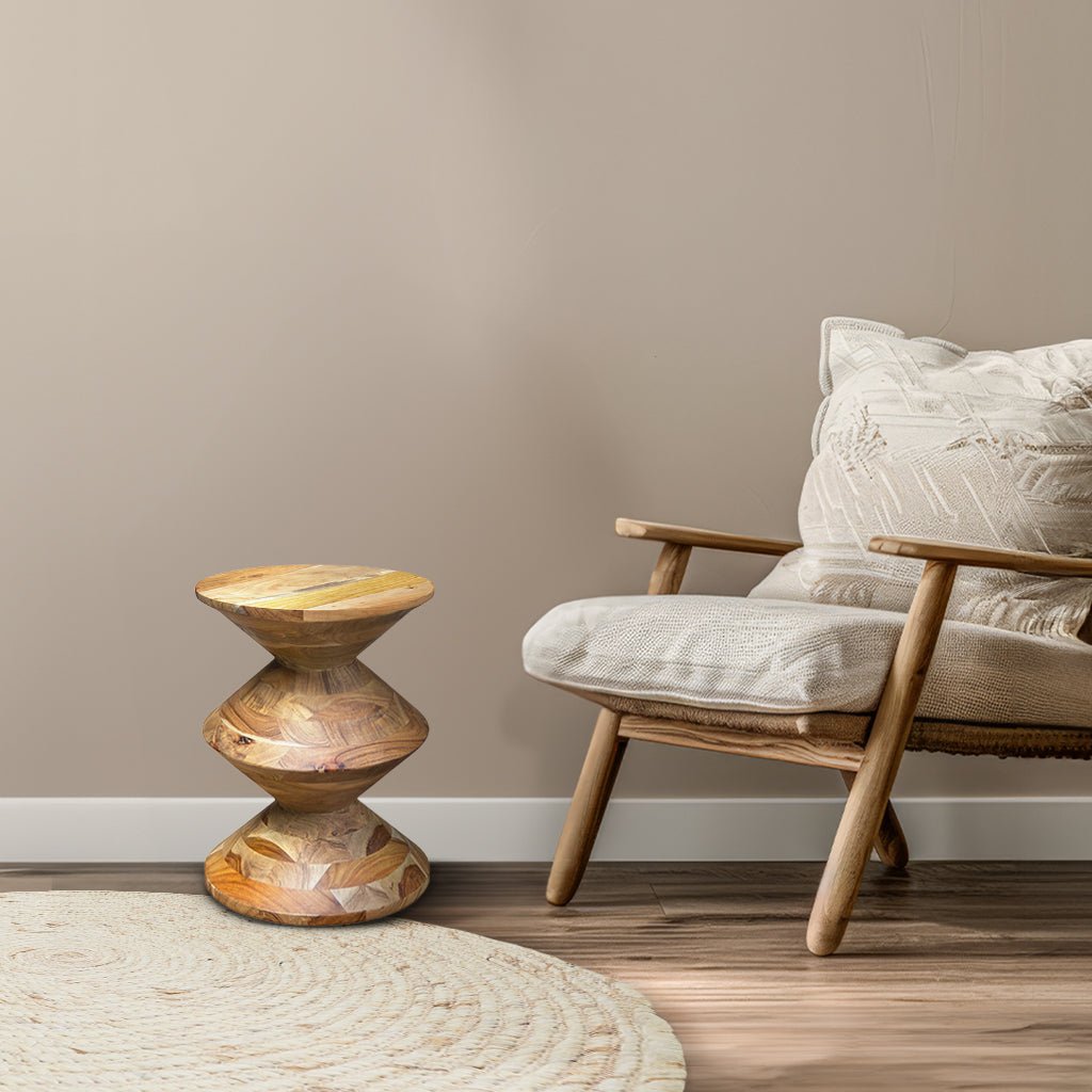 Hampstead Totem Shaped End Table - Skandi London