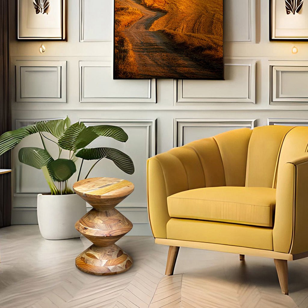 Hampstead Totem Shaped End Table - Skandi London