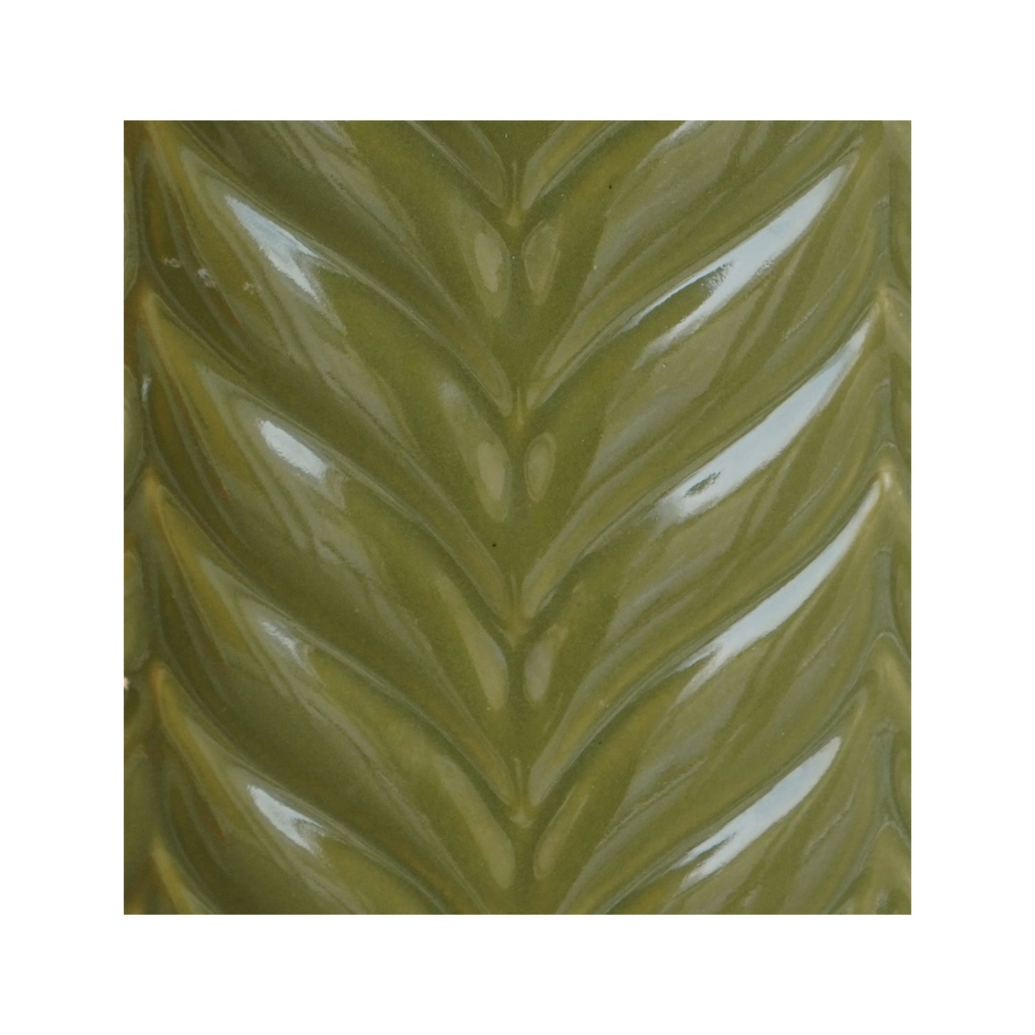 Andebu Chevron Moss Planter Medium - Medium - Skandi London