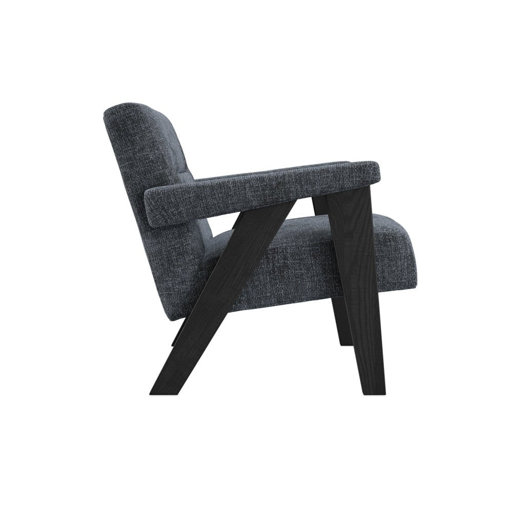 Hygge Coal & Black Chair - Skandi London