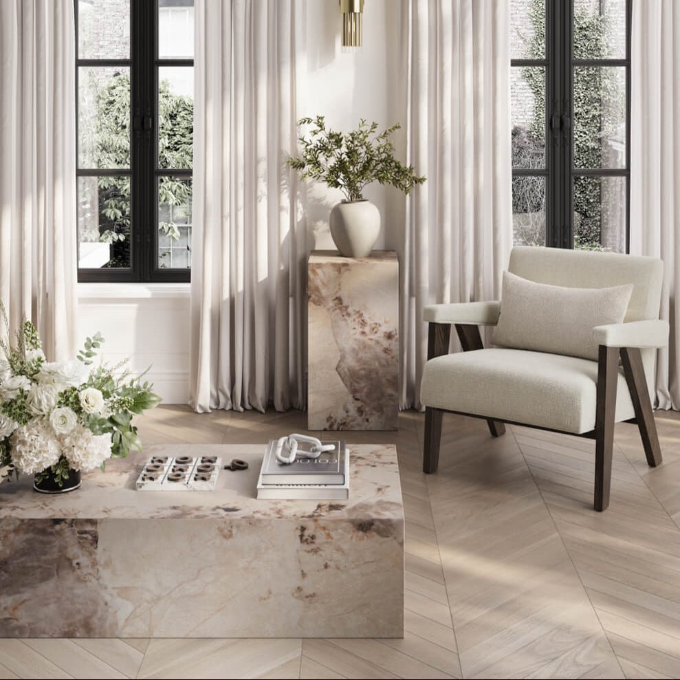 Hygge Milk & Chocolate Chair - Skandi London