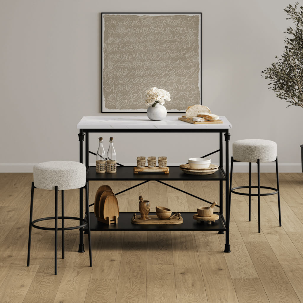 Soho Nordic Ivory Counter Stool - Skandi London