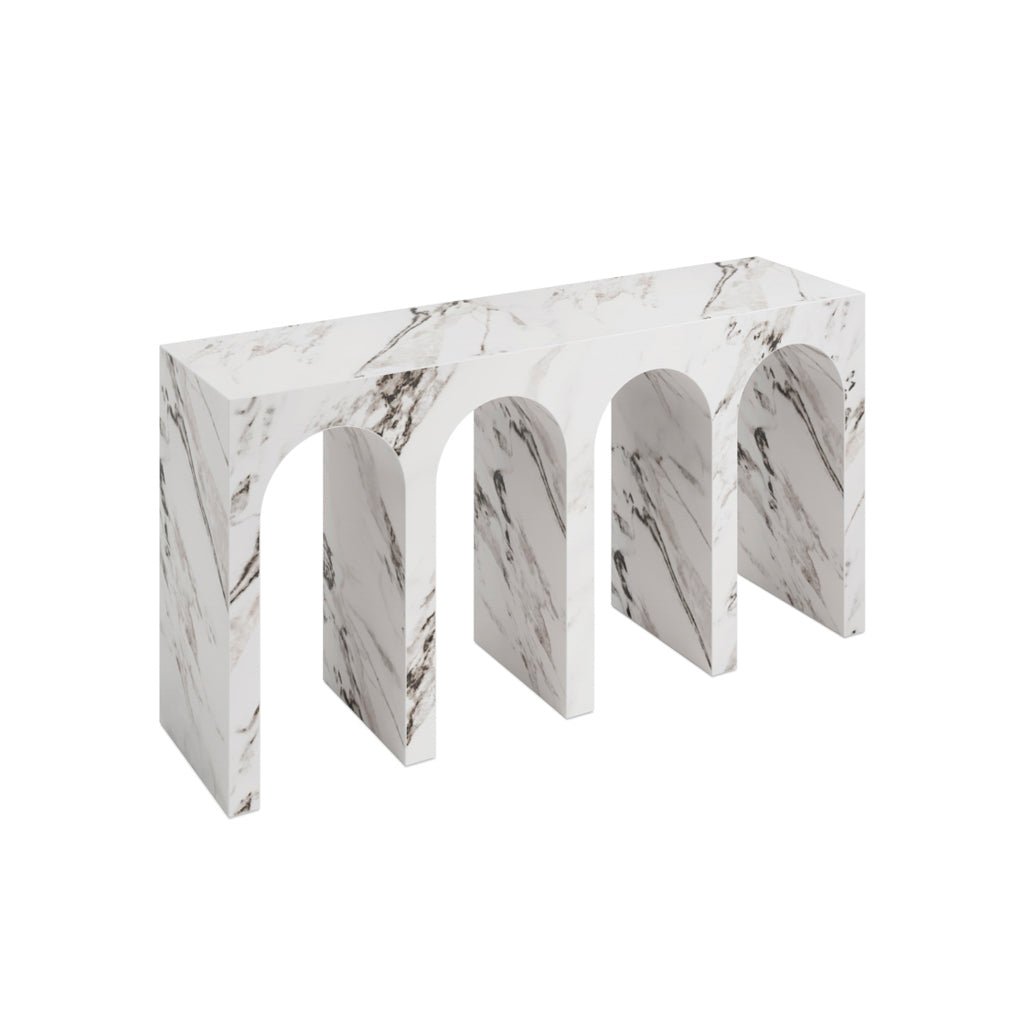 Nova Calacatta Console Table - Skandi London