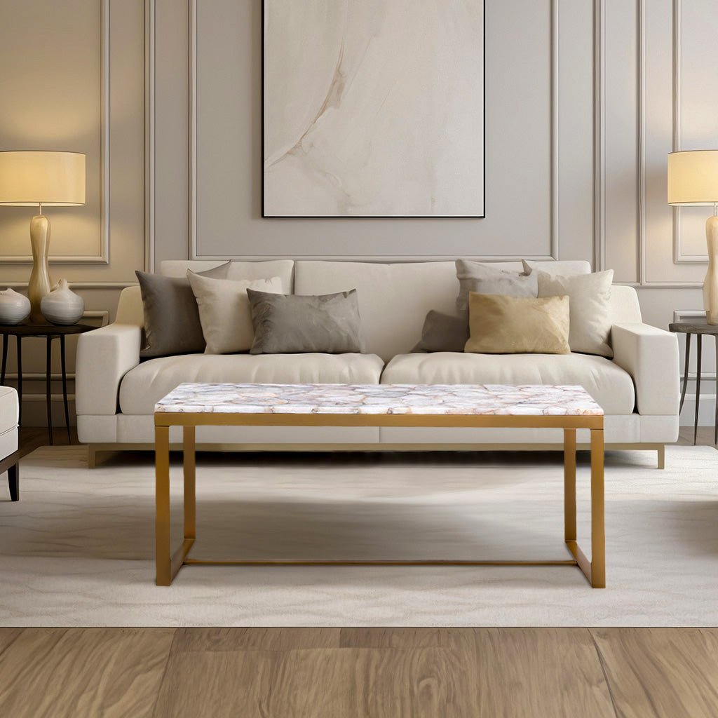 Chiswick Agate Coffee Table Rectangle - Skandi London