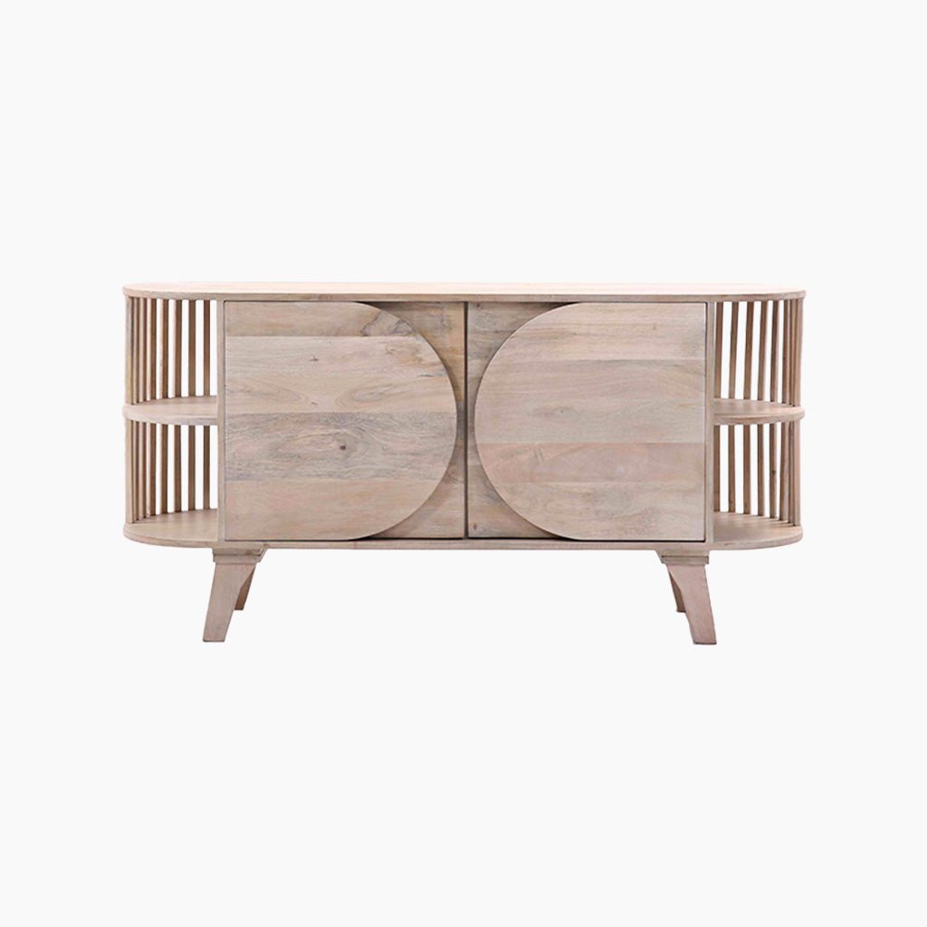 Haymarket Natural Two Door Cabinet - Skandi London