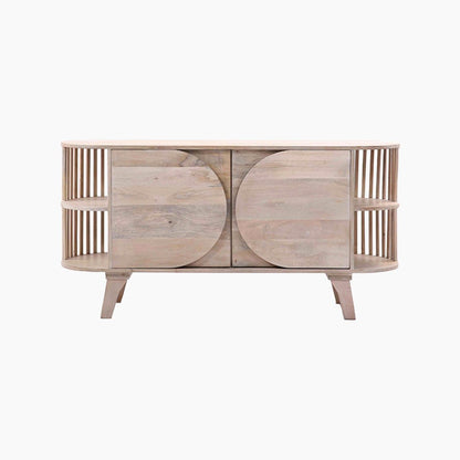Haymarket Natural Two Door Cabinet - Skandi London