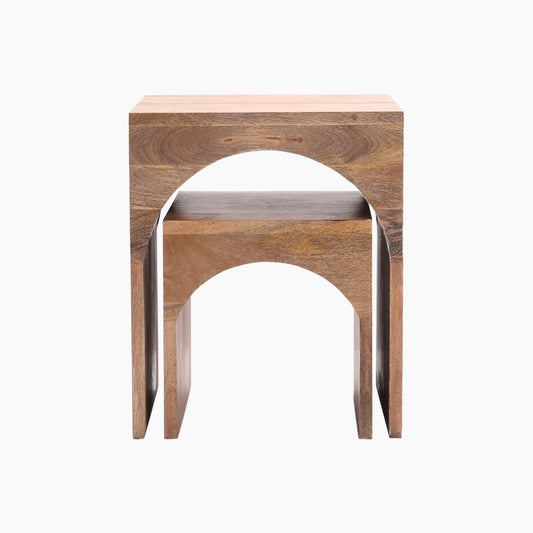 Victoria Set of 2 Arched Side Tables - Skandi London
