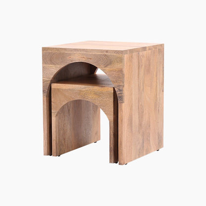 Victoria Set of 2 Arched Side Tables - Skandi London