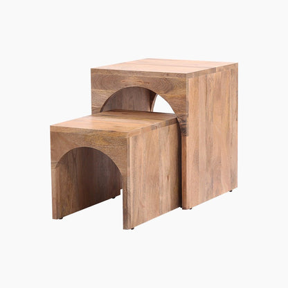 Victoria Set of 2 Arched Side Tables - Skandi London