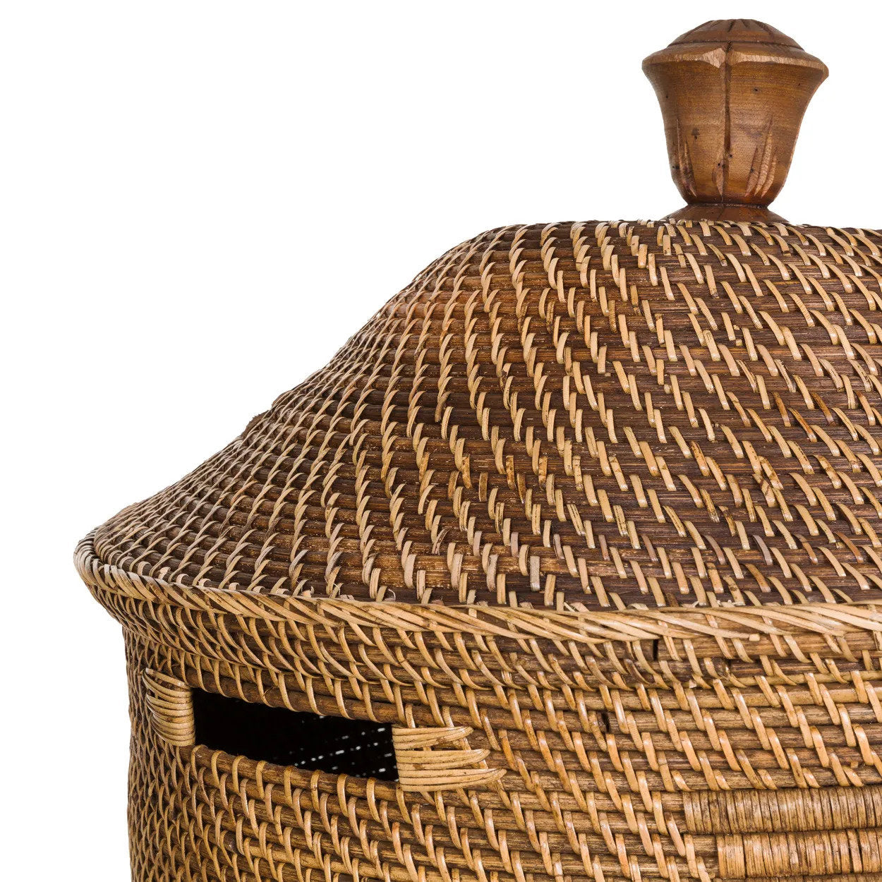 The Colonial Laundry Basket - Natural Brown - Extra Large