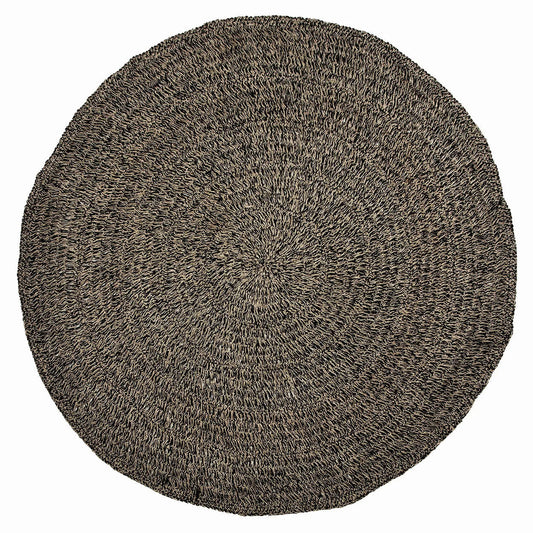 The Seagrass Carpet - Natural Black - 200CM