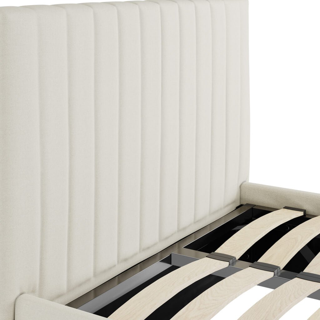 Soho Nordic Milk Ottoman Single Bed - Skandi London