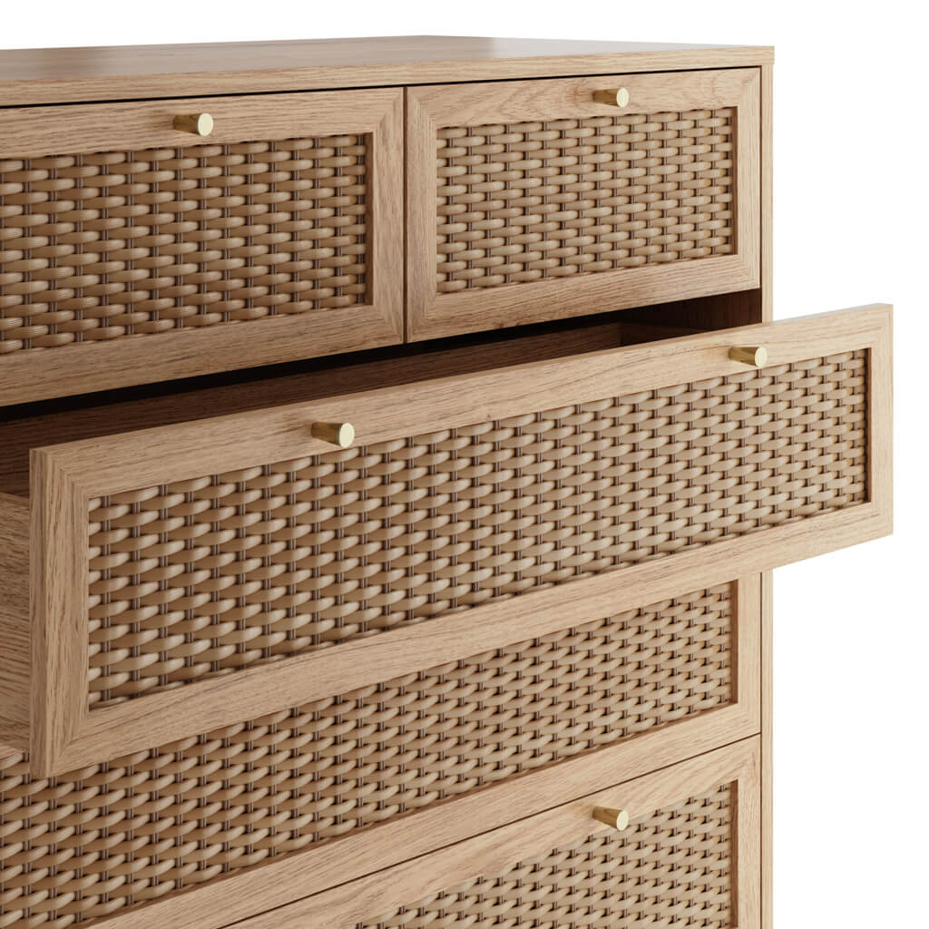 Soho Nordic 6 Drawer Chest - Skandi London