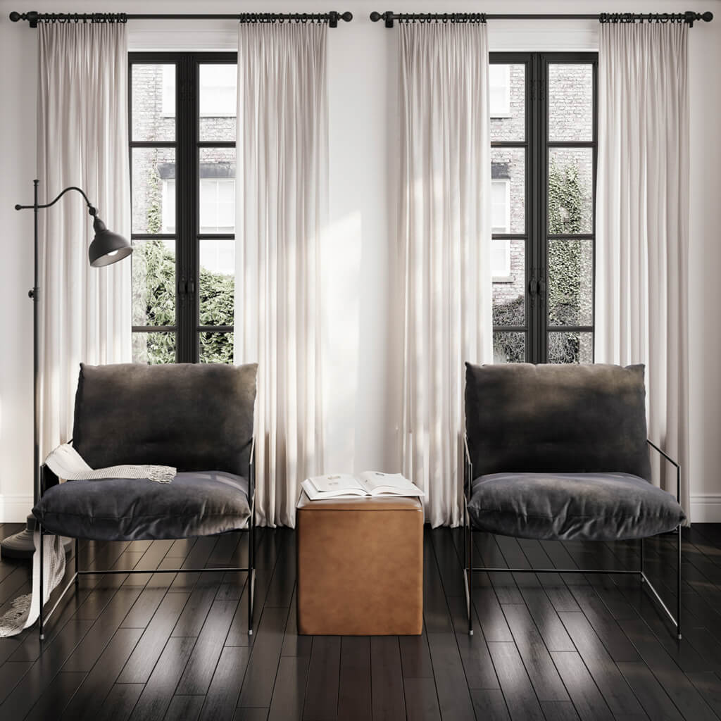 Oslo House Black Chair - Skandi London