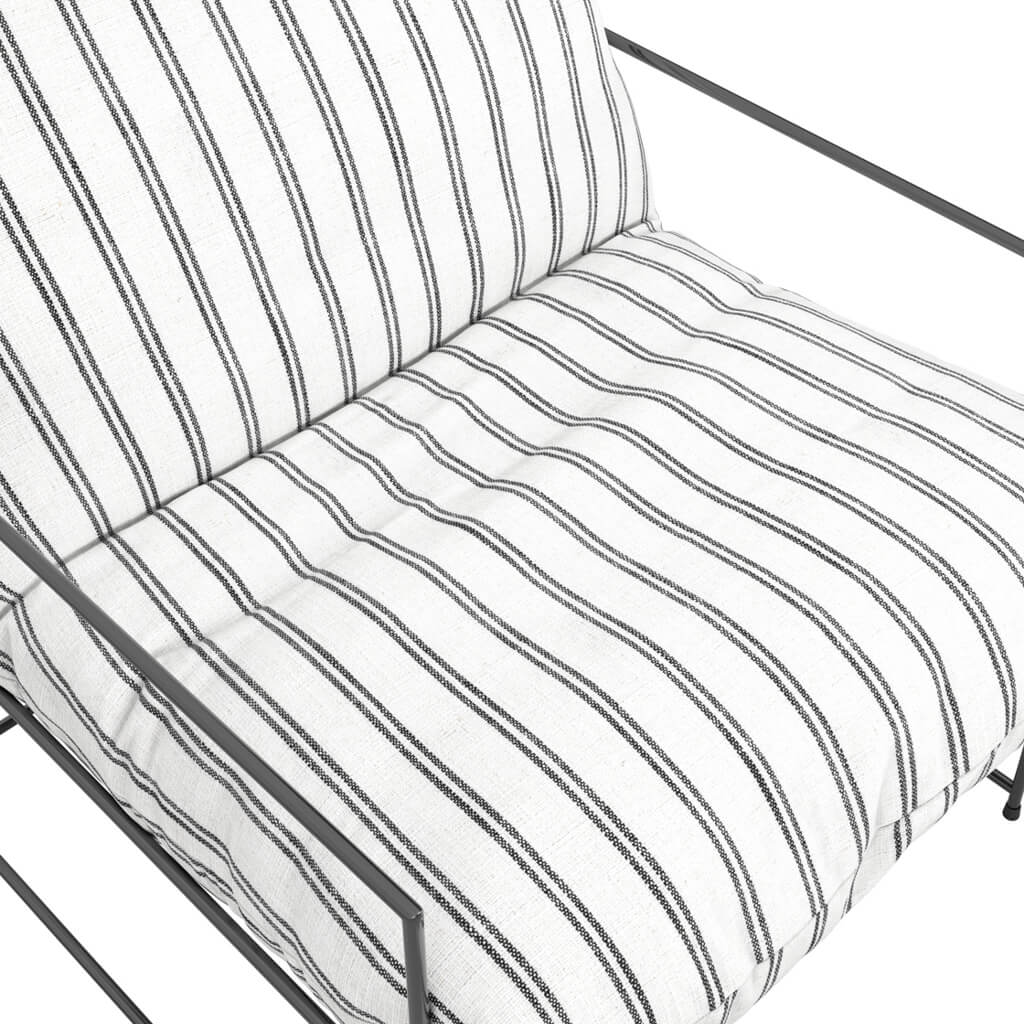Oslo House Chalk Stripe Chair - Skandi London