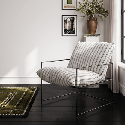 Oslo House Chalk Stripe Chair - Skandi London