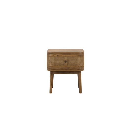Hygge Smoked Bedside Cabinet - Skandi London