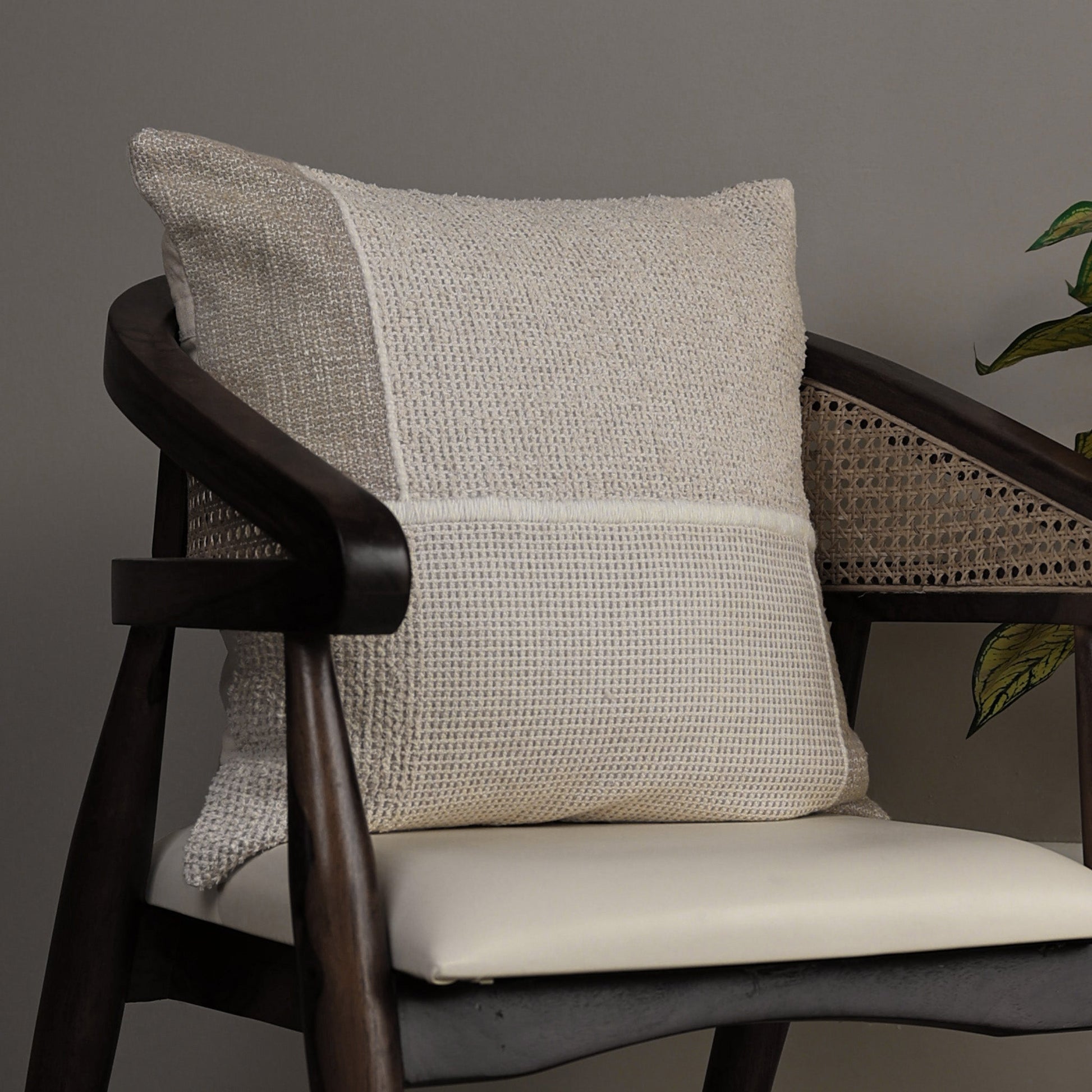 Gunnersbury Cottton Hand Woven Cushion - Skandi London