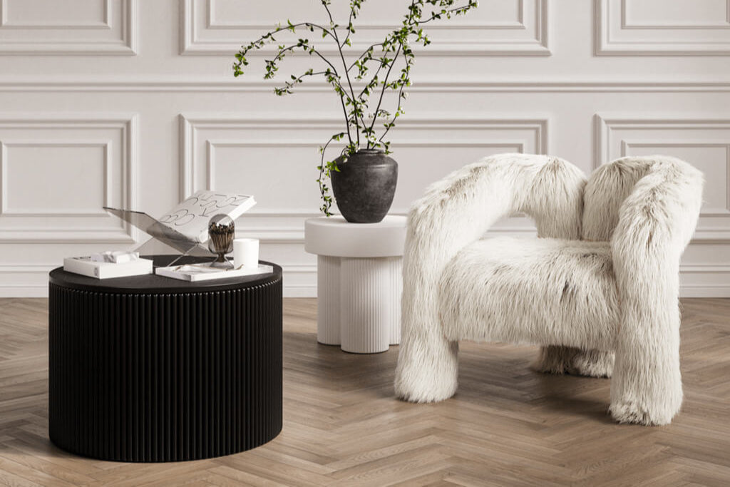 Nova Black Coffee Table - Skandi London