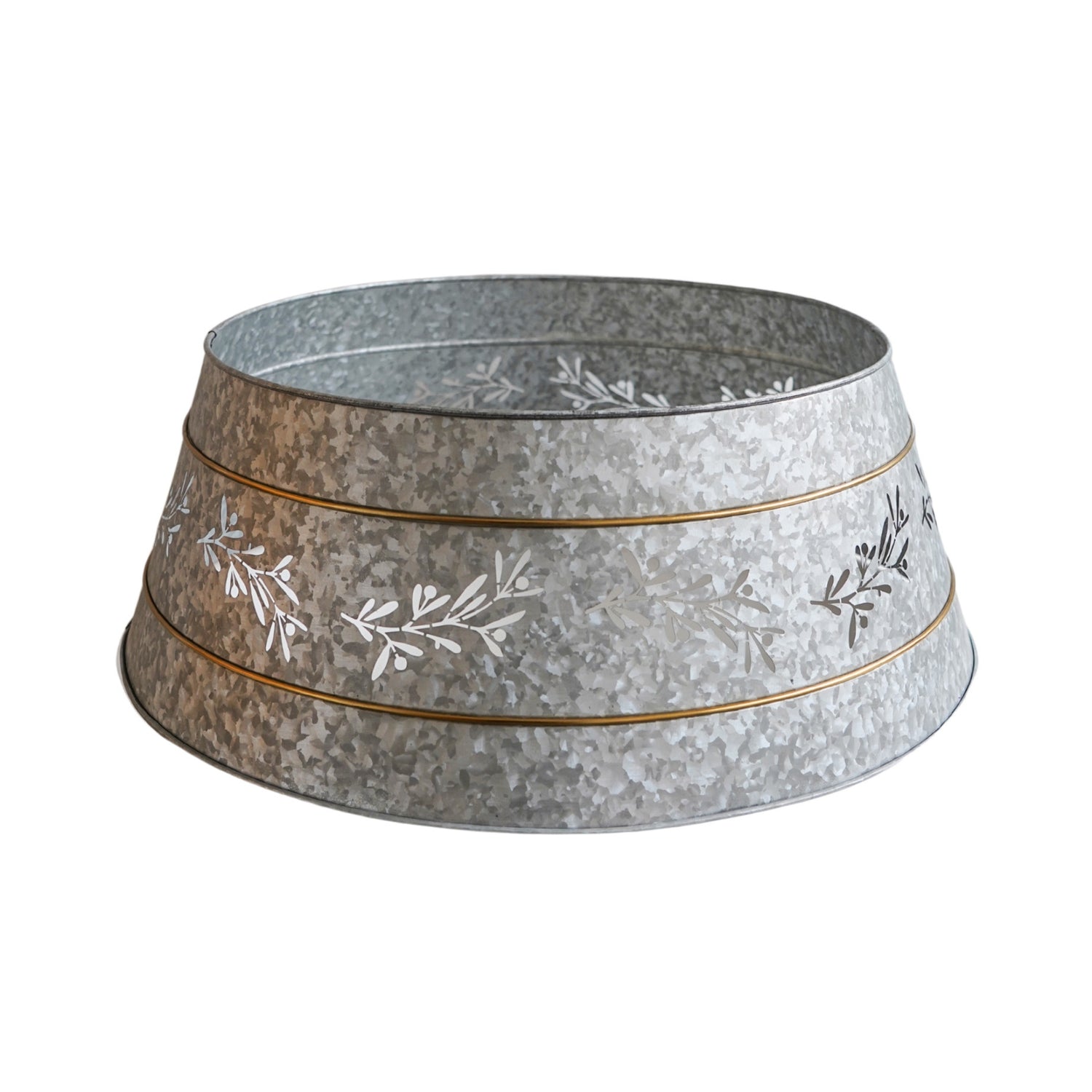 Fosnes Cut Out Mistletoe Tree Skirt - Skandi London