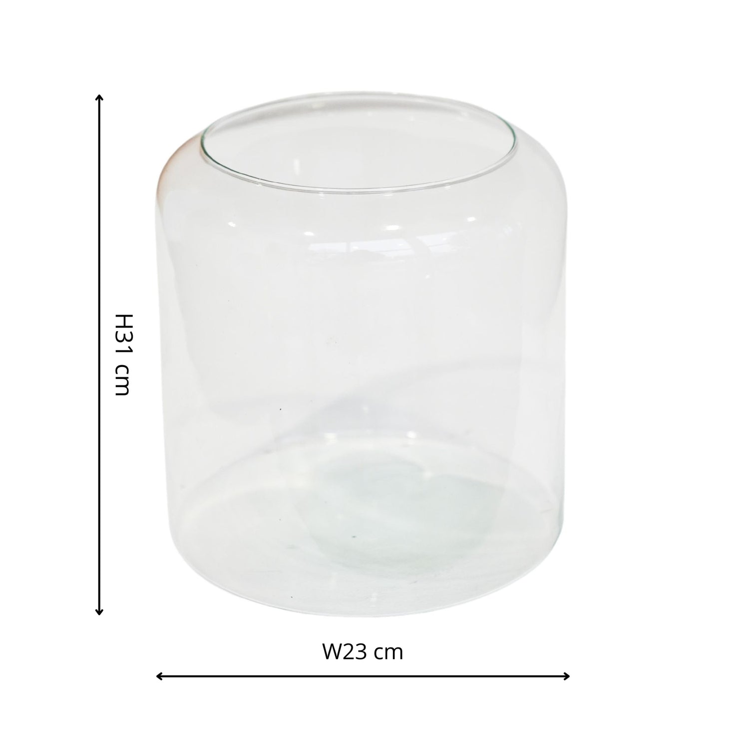 Espo Hurricane Lantern With Sand Medium - Medium - Skandi London