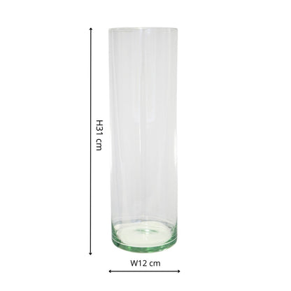 Espe Cylinder Lantern With Sand Large - Large - Skandi London