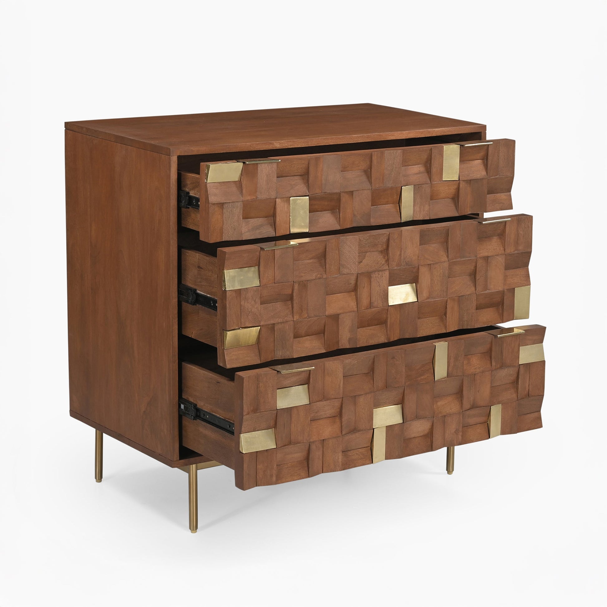Barnes Three Chest Of Drawers - Skandi London
