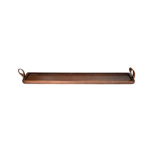 Ebeltoft Walnut Wooden Candle Tray - Skandi London
