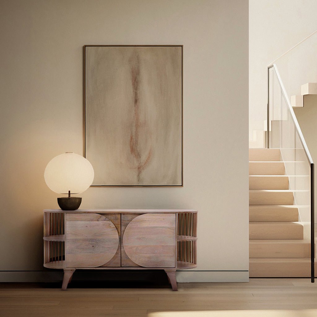 Haymarket Natural Two Door Cabinet - Skandi London